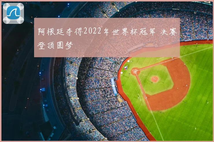 阿根廷夺得2022年世界杯冠军 决赛登顶圆梦